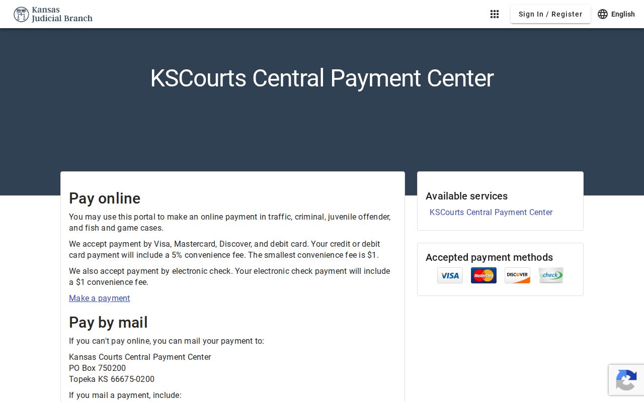 Comanche County traffic court Central Payment Center